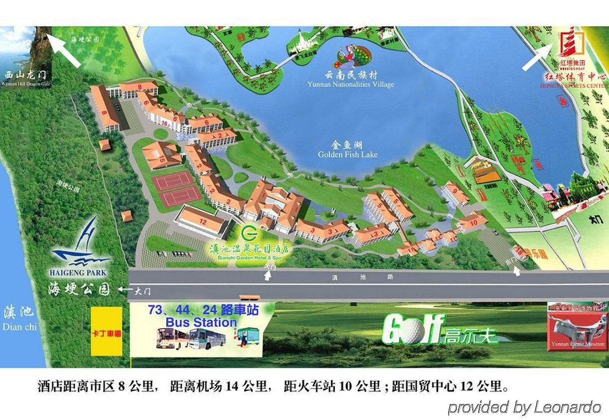 Yunnan Dianchi Garden Resort Hotel & Spa Kunming Esterno foto
